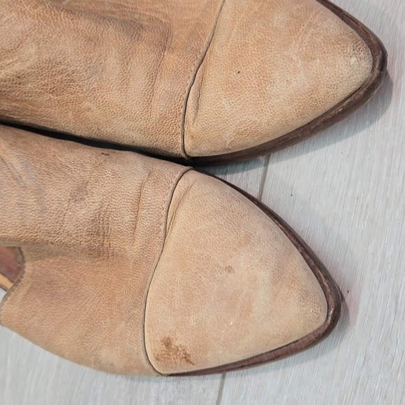 Free People Women's Ankle Cut Side Leather Boots  Shoes Sz 41/9.5-10 - Picture 4 of 16